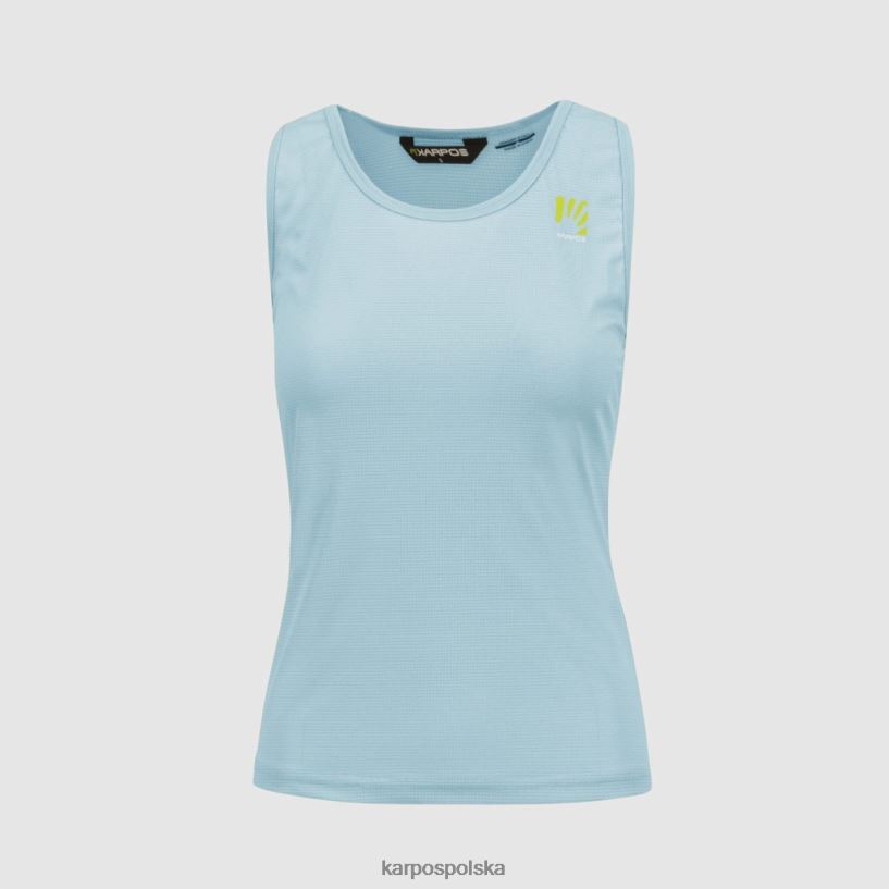 koszulka | akwamaryn/vintage indygo/spri 40266X1387 kobiety Karpos loma w górze