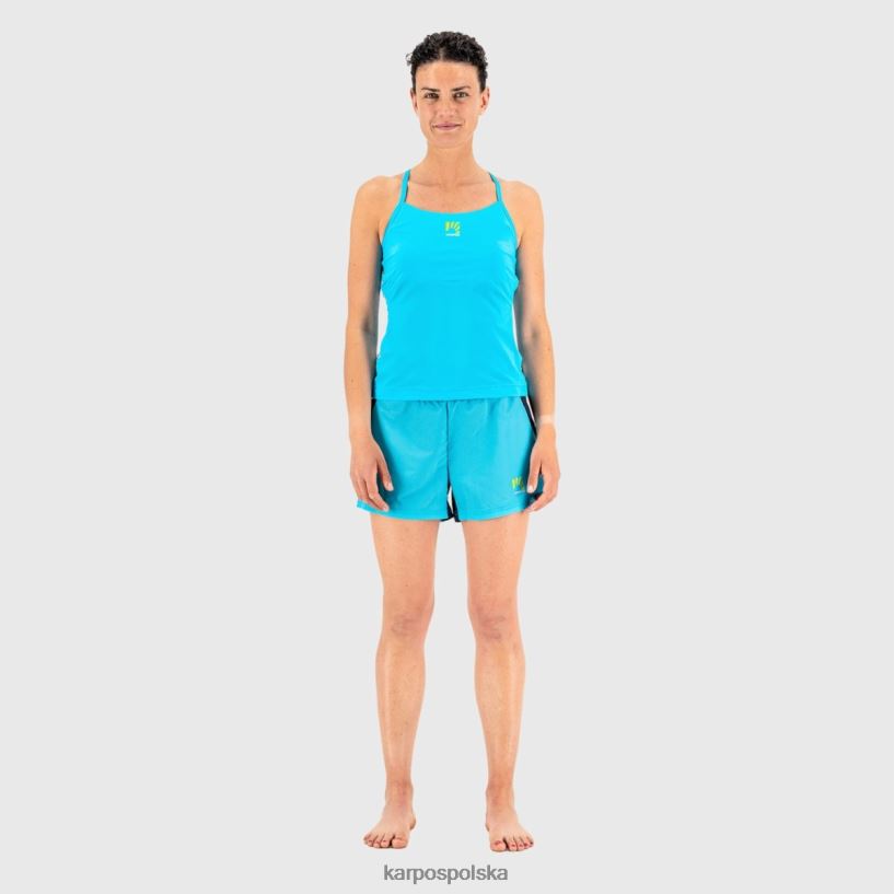 koszulka | biało-czarny 40266X1289 kobiety Karpos easyfrizz z góry