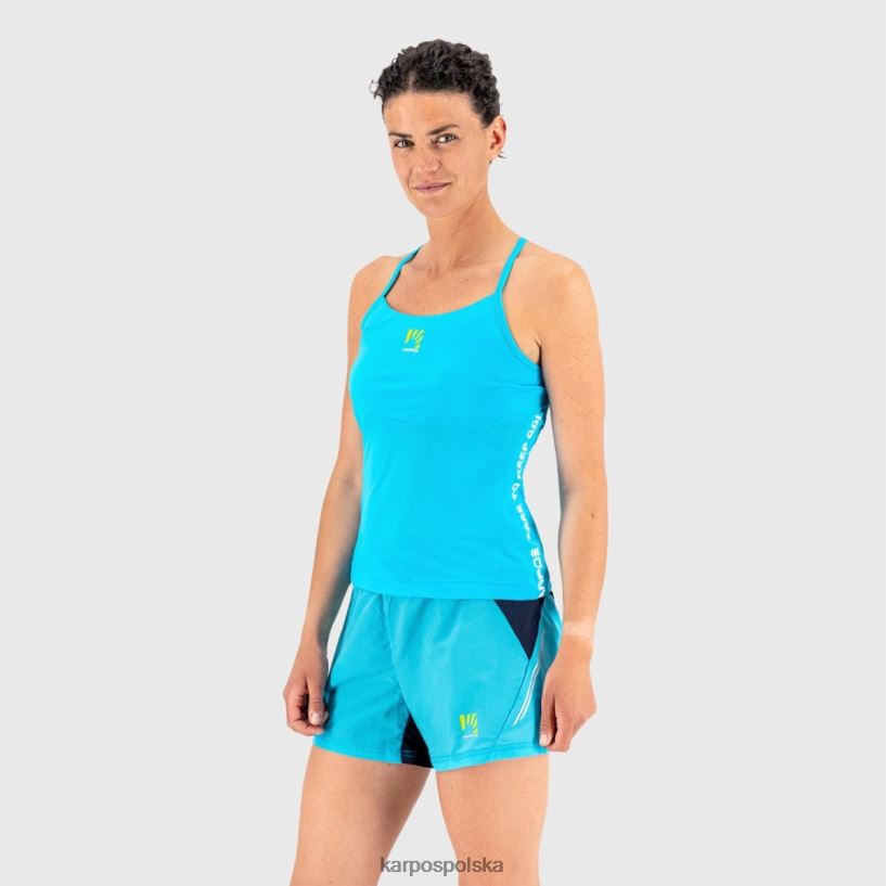 koszulka | biało-czarny 40266X1289 kobiety Karpos easyfrizz z góry