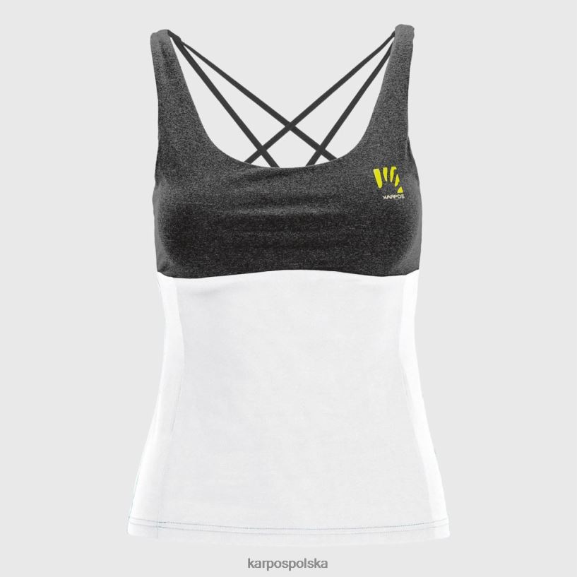 koszulka | biało-czarny 40266X1326 kobiety Karpos byk evo w górę