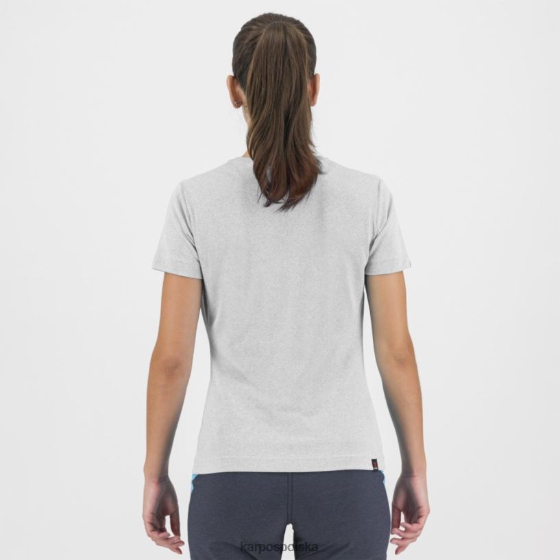 koszulka | biały 40266X1296 kobiety Karpos Alta via Polartec w koszulce