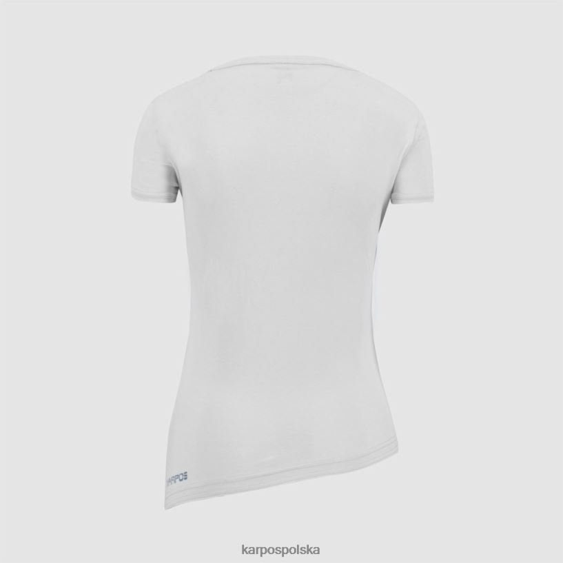 koszulka | biały 40266X1360 kobiety Karpos anemone evo w koszulce
