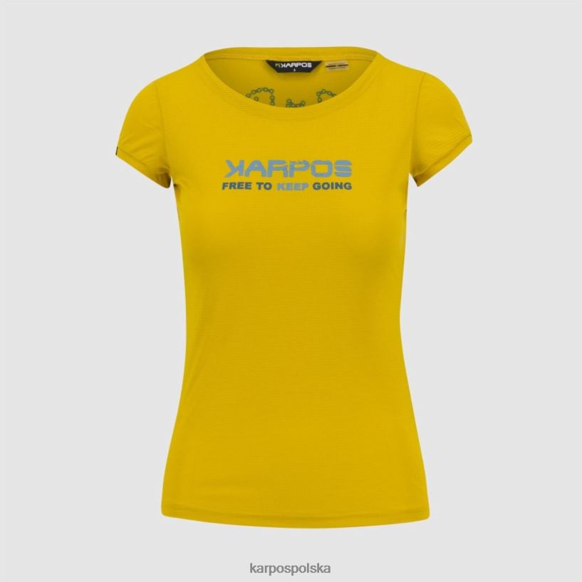 koszulka | curry cytrynowe 40266X1357 kobiety Karpos Val Federia w tee