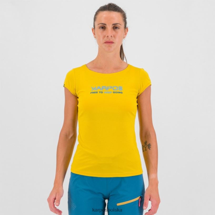 koszulka | curry cytrynowe 40266X1357 kobiety Karpos Val Federia w tee