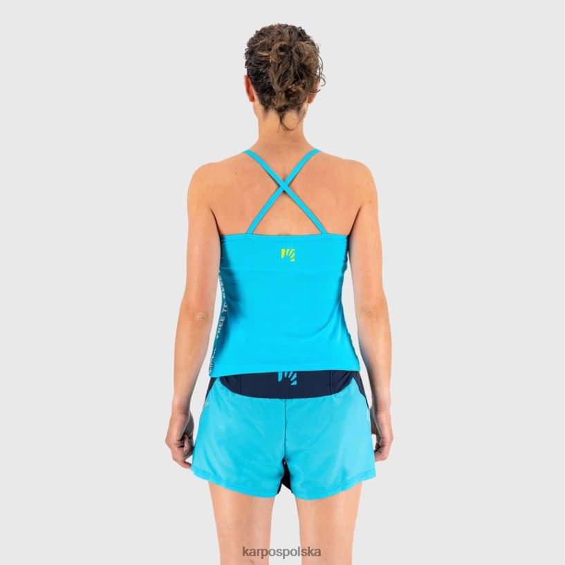 koszulka | czarny 40266X1288 kobiety Karpos easyfrizz z góry