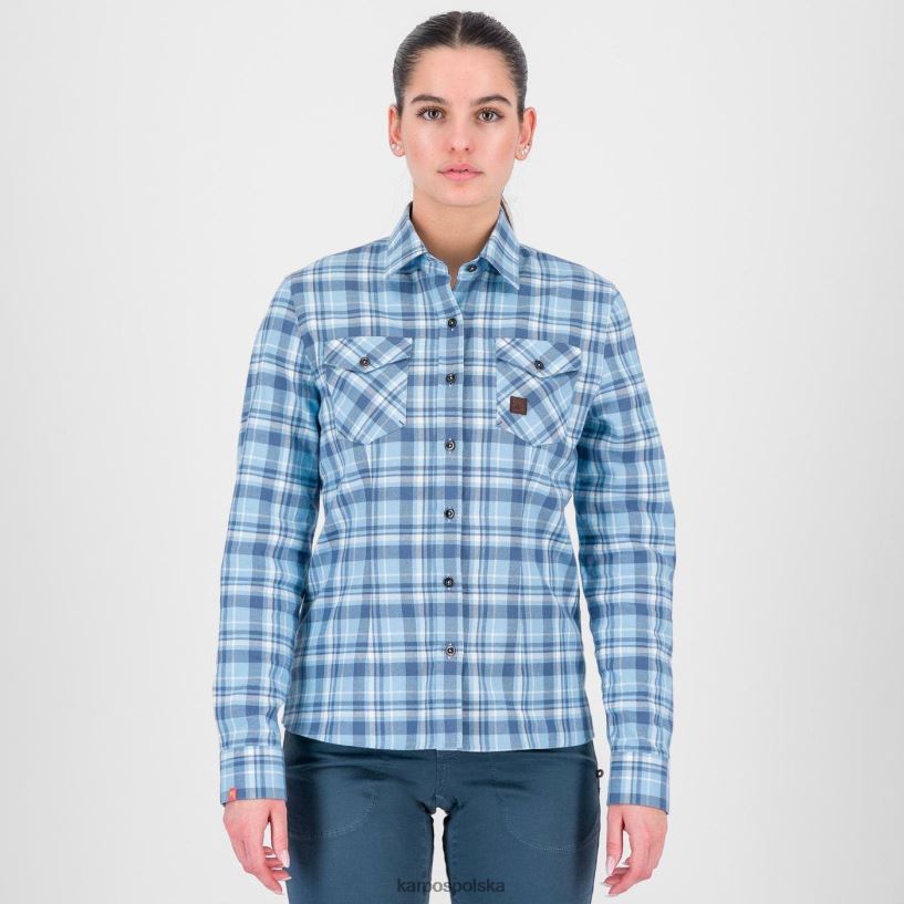 koszulka | górskie źródło/morze Beringa 40266X1220 kobiety Karpos martora w zimowej koszuli