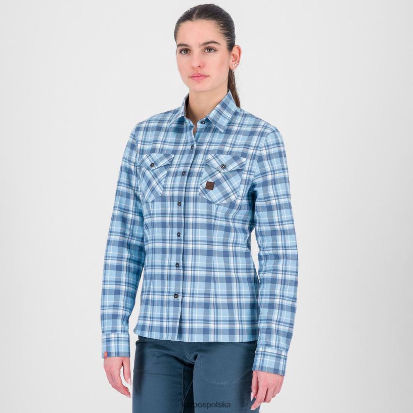 koszulka | górskie źródło/morze Beringa 40266X1220 kobiety Karpos martora w zimowej koszuli