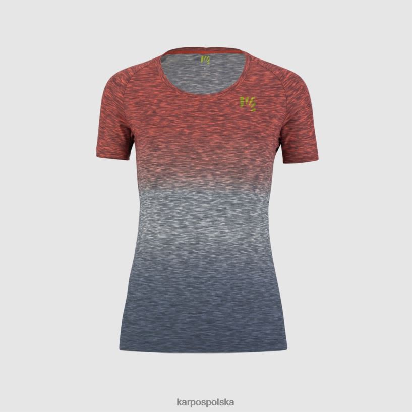 koszulka | insynuacja/ombre niebieski 40266X1271 kobiety Karpos prato piazza w koszulce