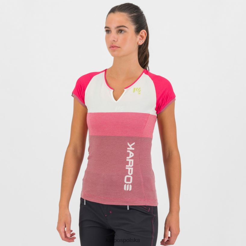 koszulka | insynuacje/biały/wiśniowy jubileusz 40266X1248 kobiety Karpos przeniósł evo w koszulce