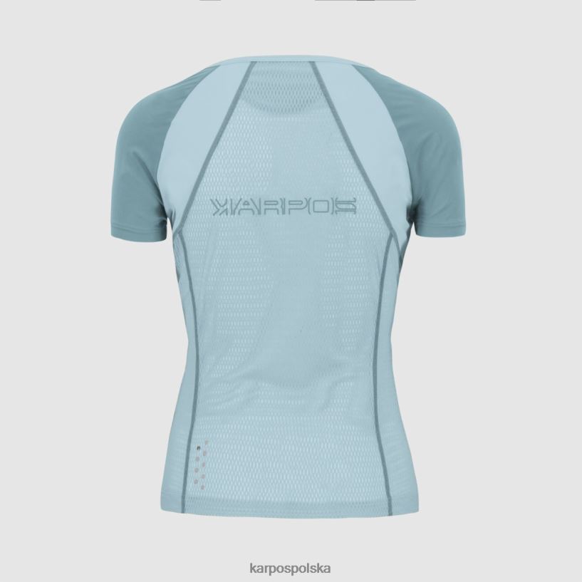 koszulka | jezioro akwamarynowe/wiosenne 40266X1256 kobiety Karpos lavaredo evo w koszulce