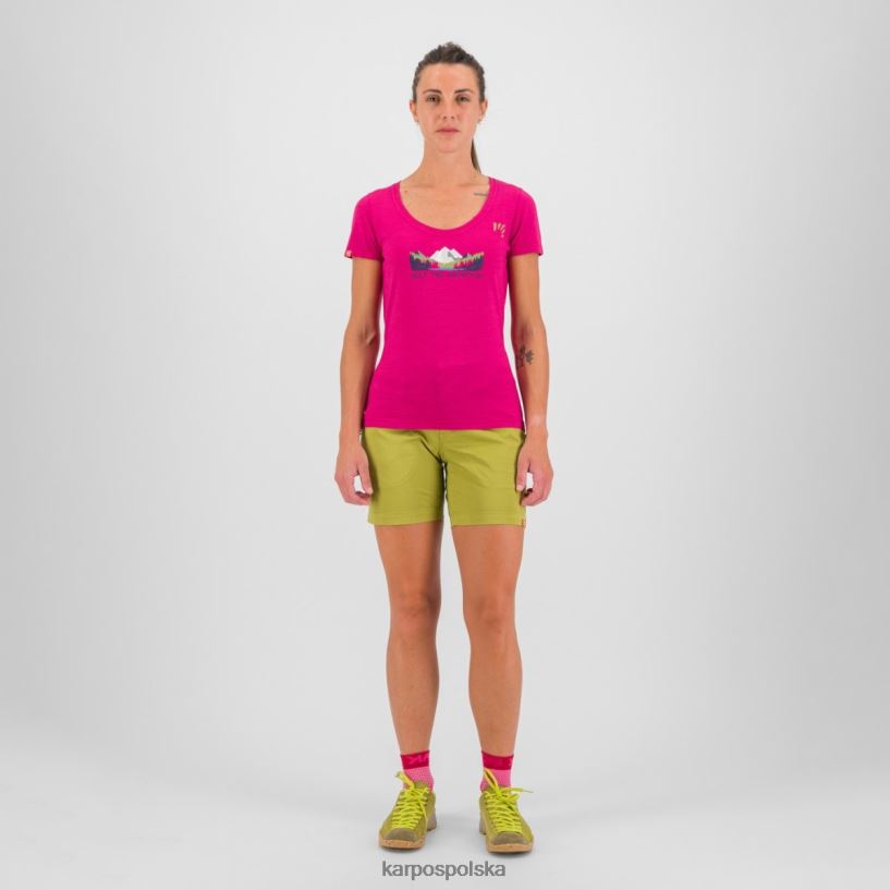 koszulka | jubileusz wiśni 40266X1321 kobiety Karpos ambretta w koszulce