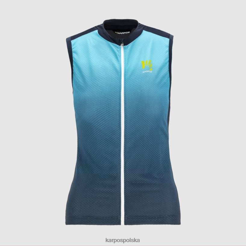 koszulka | kapitan nieba/niebieski atol 40266X1236 kobiety Karpos verve evo bez rękawów