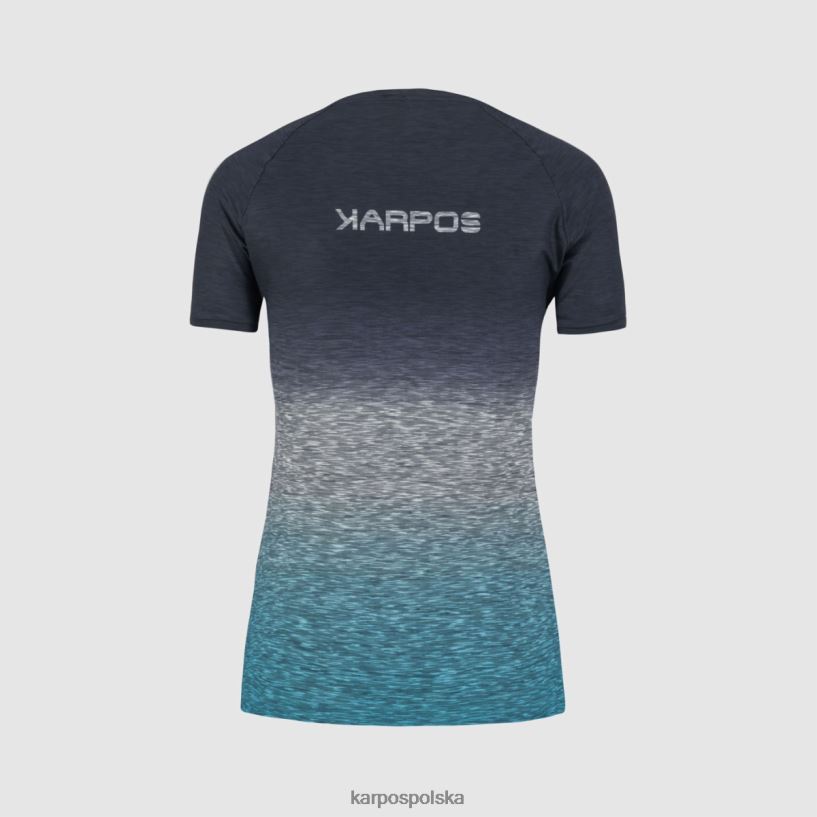 koszulka | kapitan nieba/niebieski atol 40266X1267 kobiety Karpos prato piazza w koszulce