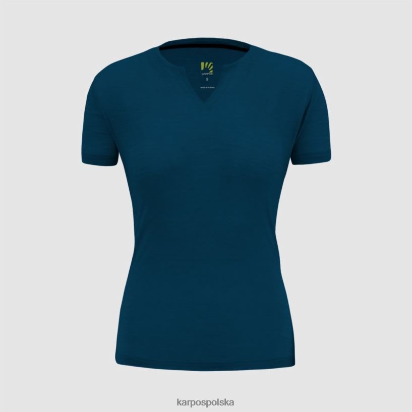 koszulka | morze Gibraltarskie 40266X1241 kobiety Karpos Coppolo Merino w koszulce