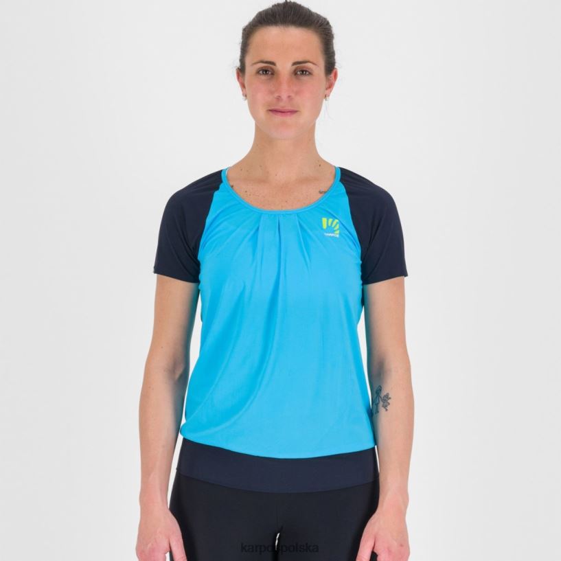 koszulka | niebieski atol/kapitan nieba 40266X1279 kobiety Karpos cengia w koszulce