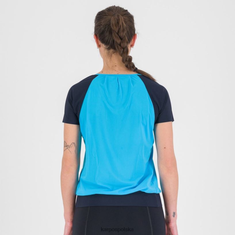 koszulka | niebieski atol/kapitan nieba 40266X1279 kobiety Karpos cengia w koszulce