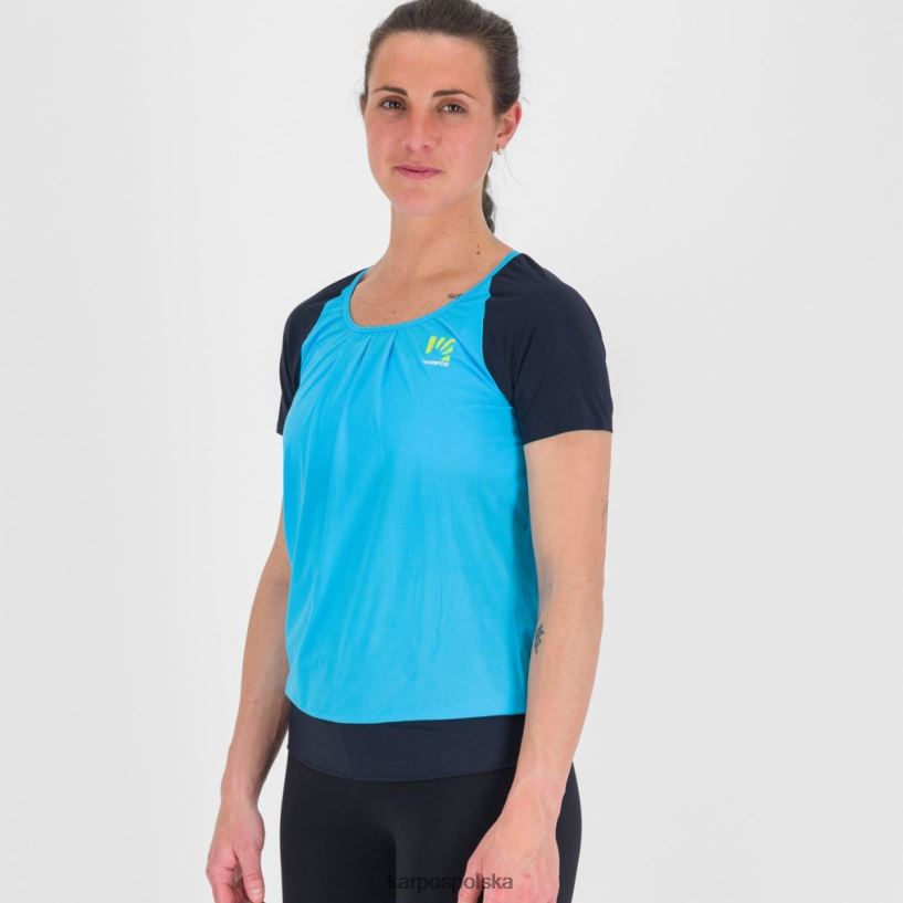 koszulka | niebieski atol/kapitan nieba 40266X1279 kobiety Karpos cengia w koszulce