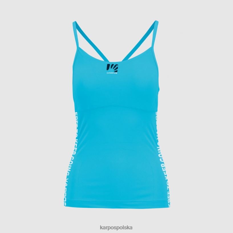 koszulka | niebieski atol/kapitan nieba 40266X1285 kobiety Karpos easyfrizz z góry