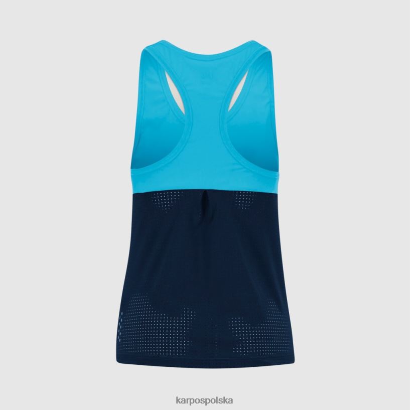 koszulka | niebieski atol/kapitan nieba 40266X1349 kobiety Karpos szybko w górę
