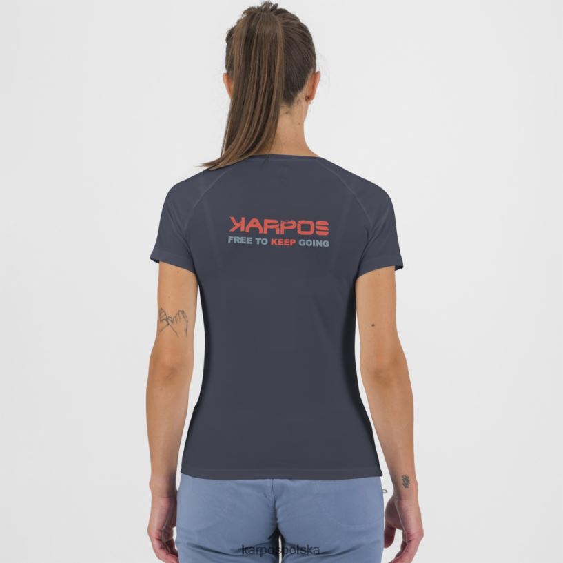 koszulka | ombre niebieski 40266X1364 kobiety Karpos astro alpino w koszulce