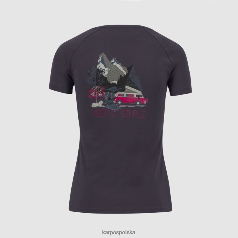 koszulka | ombre niebieski 40266X1367 kobiety Karpos Genzianella w koszulce