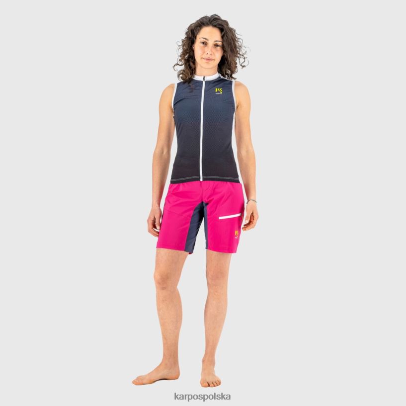 koszulka | ombre niebieski/kabaretowy 40266X1237 kobiety Karpos verve evo bez rękawów
