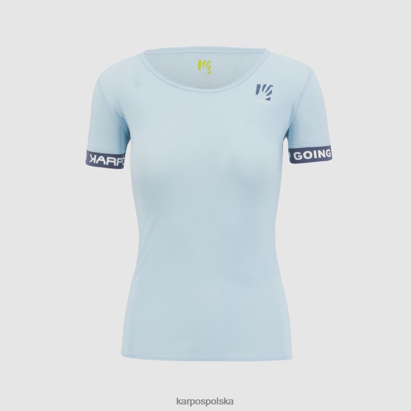 koszulka | seledyn/vintage indygo 40266X1274 kobiety Karpos easyfrizz w koszulce