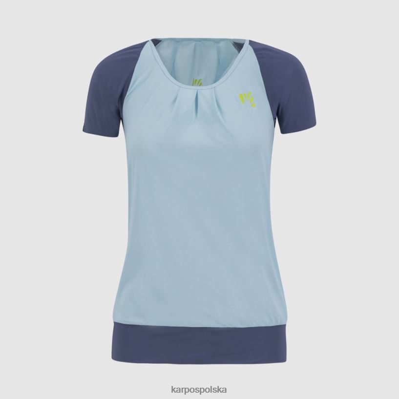 koszulka | seledyn/vintage indygo 40266X1278 kobiety Karpos cengia w koszulce