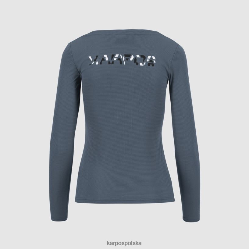 koszulka | vintage ind./czarny/biały 40266X1310 kobiety Karpos loma w jersey ls