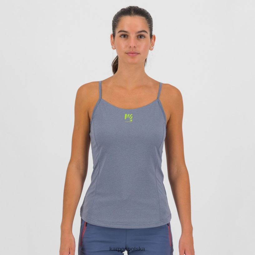 koszulka | vintage indygo/gorący koral 40266X1345 kobiety Karpos Bull Sun Evo w górę