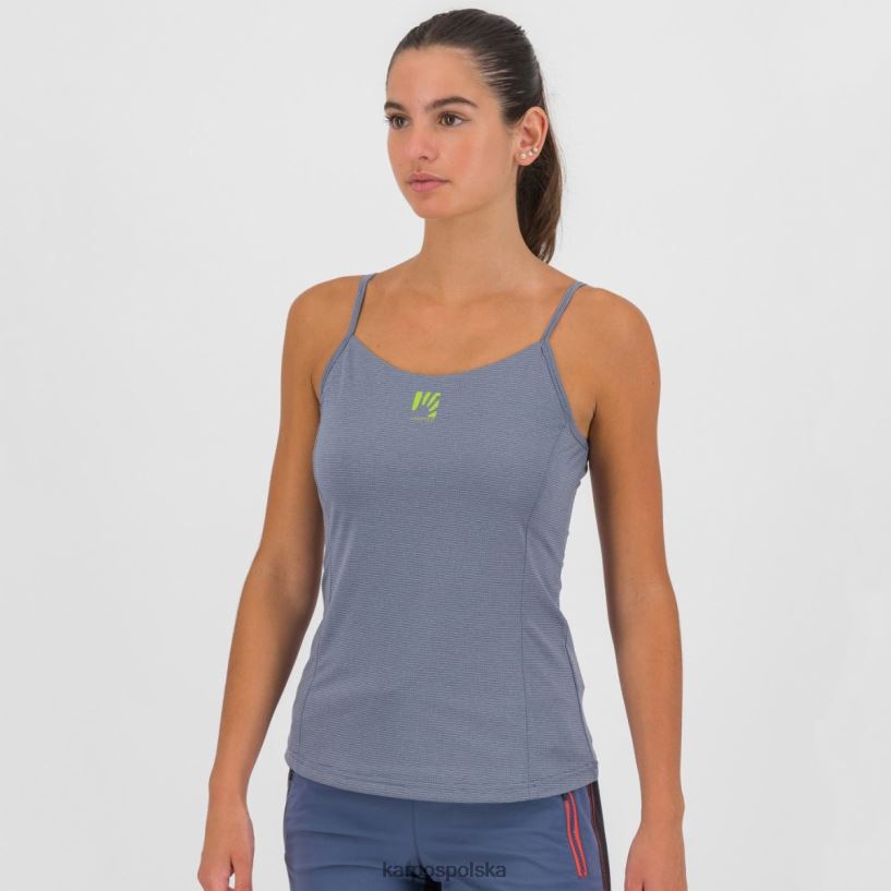 koszulka | vintage indygo/gorący koral 40266X1345 kobiety Karpos Bull Sun Evo w górę