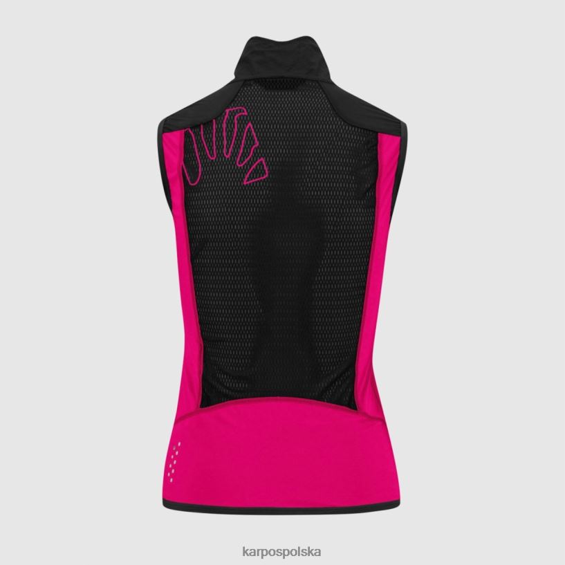 kamizelka | czarny/insynuacja 40266X1108 kobiety Karpos lavaredo w kamizelce