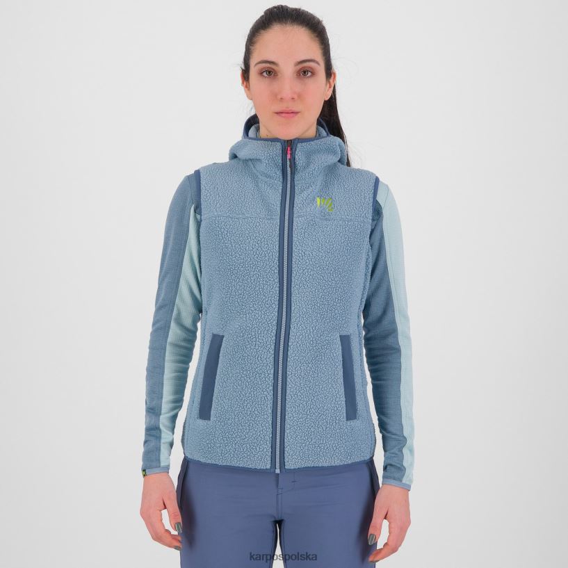 kamizelka | górska wiosna 40266X1092 kobiety Karpos Bluza z kapturem z lat 80. i kamizelka