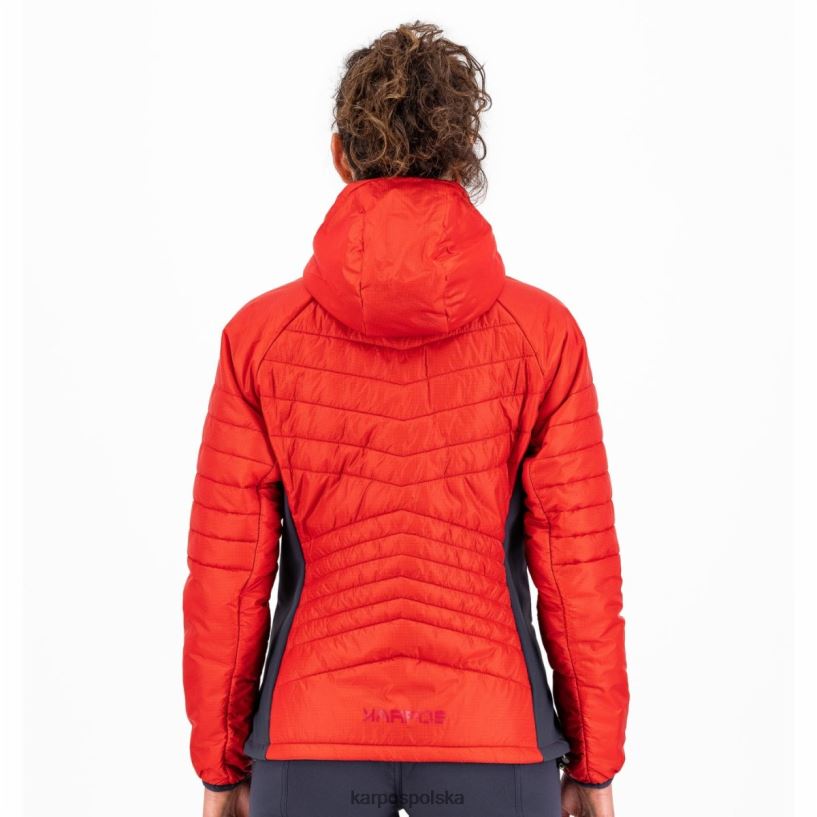 kurtka | Atrament poinsecja/indie 40266X1000 kobiety Karpos pian longhi w kurtce