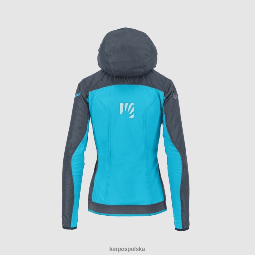 kurtka | ciemny łupek/niebieski atol 40266X1014 kobiety Karpos federa w kurtce