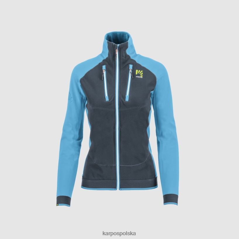 kurtka | ciemny łupek/niebieski atol 40266X1075 kobiety Karpos Alagna Evo w kurtce