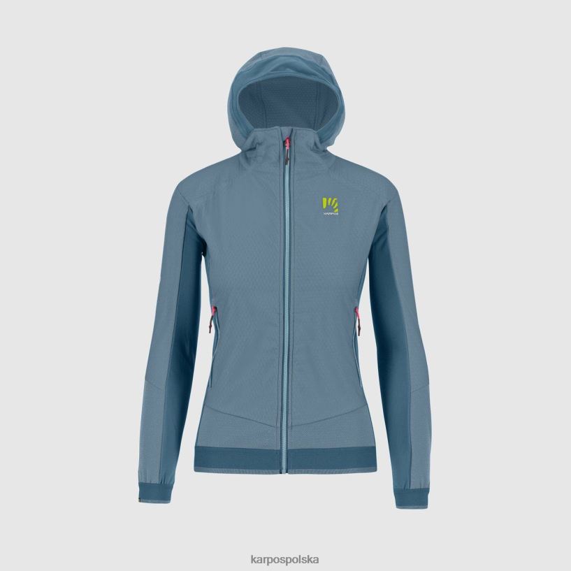 kurtka | górskie źródło/morze Beringa 40266X1020 kobiety Karpos alagna plus evo w kurtce