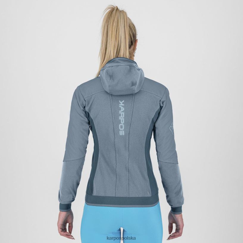 kurtka | górskie źródło/morze Beringa 40266X1020 kobiety Karpos alagna plus evo w kurtce