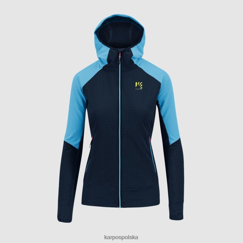 kurtka | kapitan nieba/niebieski atol 40266X1046 kobiety Karpos lede w kurtce