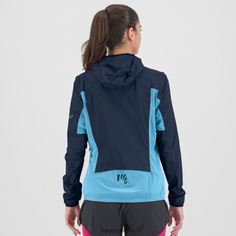 kurtka | kapitan nieba/niebieski atol 40266X1100 kobiety Karpos dużo evo w kurtce