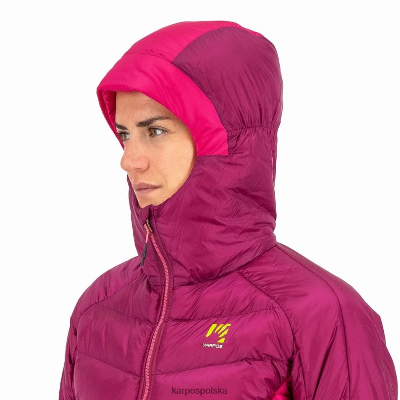 kurtka | malina r./kabaret 40266X971 kobiety Karpos focobon w kurtce