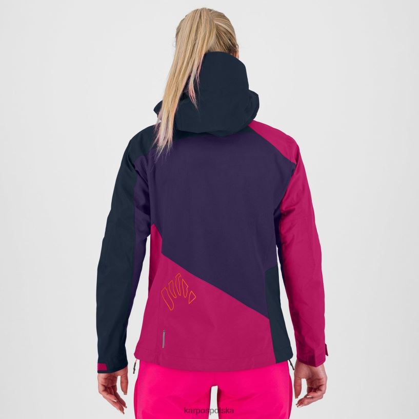 kurtka | winogrono/granita/wulkan 40266X975 kobiety Karpos marmolada w kurtce