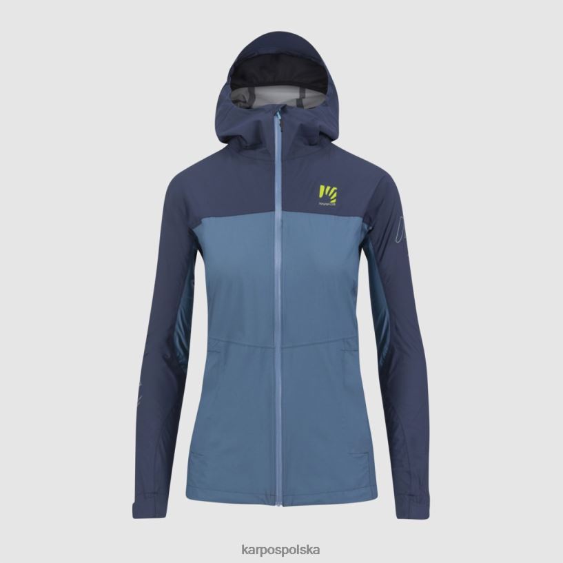 kurtka | wiosenne jezioro/vintage indygo 40266X1034 kobiety Karpos dużo deszczu w kurtce