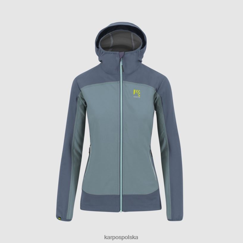 kurtka | wiosenne jezioro/vintage indygo 40266X1095 kobiety Karpos parete w kurtce