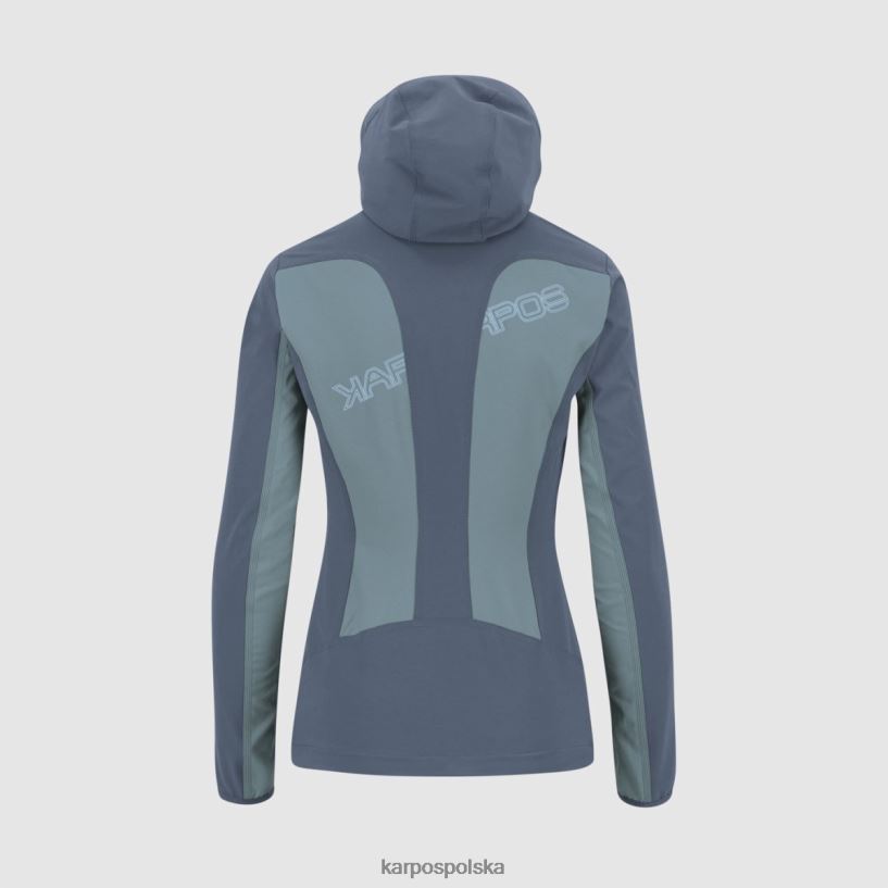 kurtka | wiosenne jezioro/vintage indygo 40266X1095 kobiety Karpos parete w kurtce