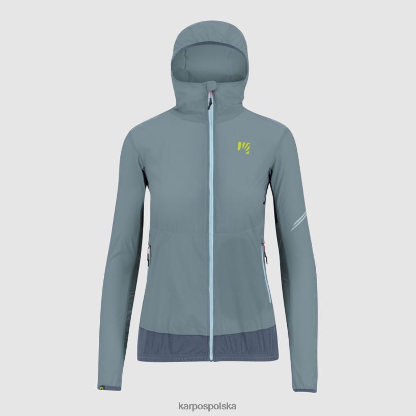 kurtka | wiosenne jezioro/vintage indygo 40266X1098 kobiety Karpos dużo evo w kurtce