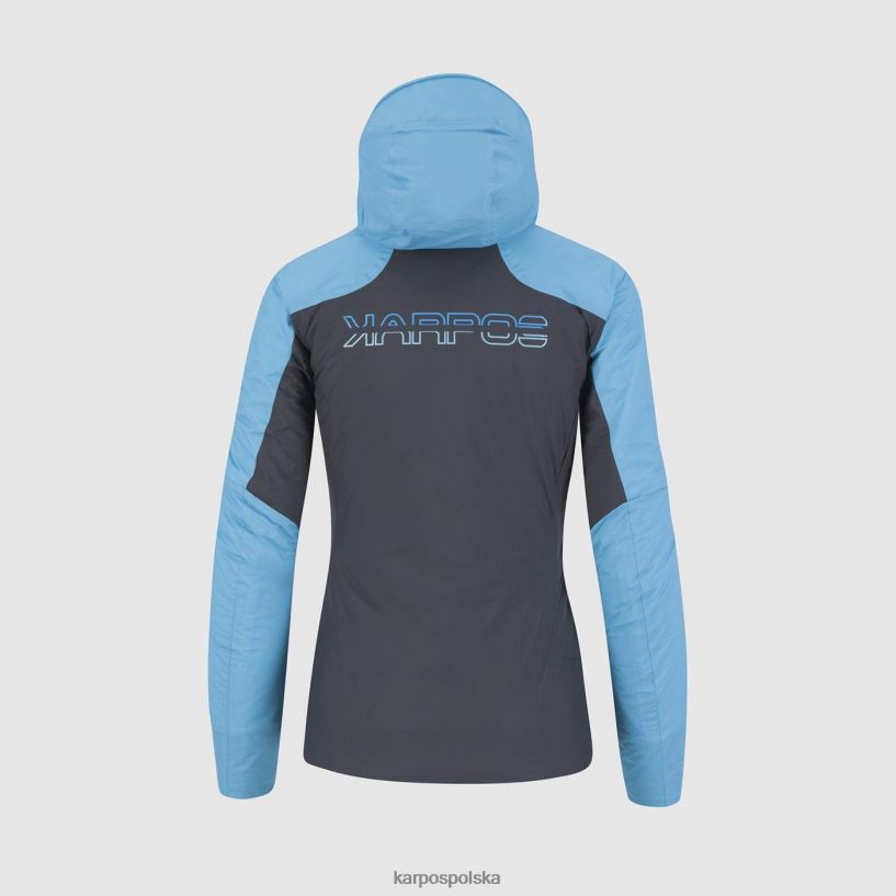 kurtka | wulkan/niebieski atol 40266X963 kobiety Karpos Vinson Evo w kurtce