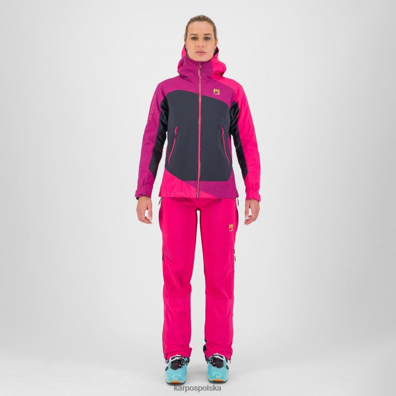 kurtka | wulkaniczny/boysenberry/różowy 40266X979 kobiety Karpos marmolada w kurtce
