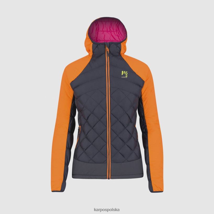 kurtka | wulkaniczny/żywy pomarańcz 40266X982 kobiety Karpos kurtka lastei active plus w