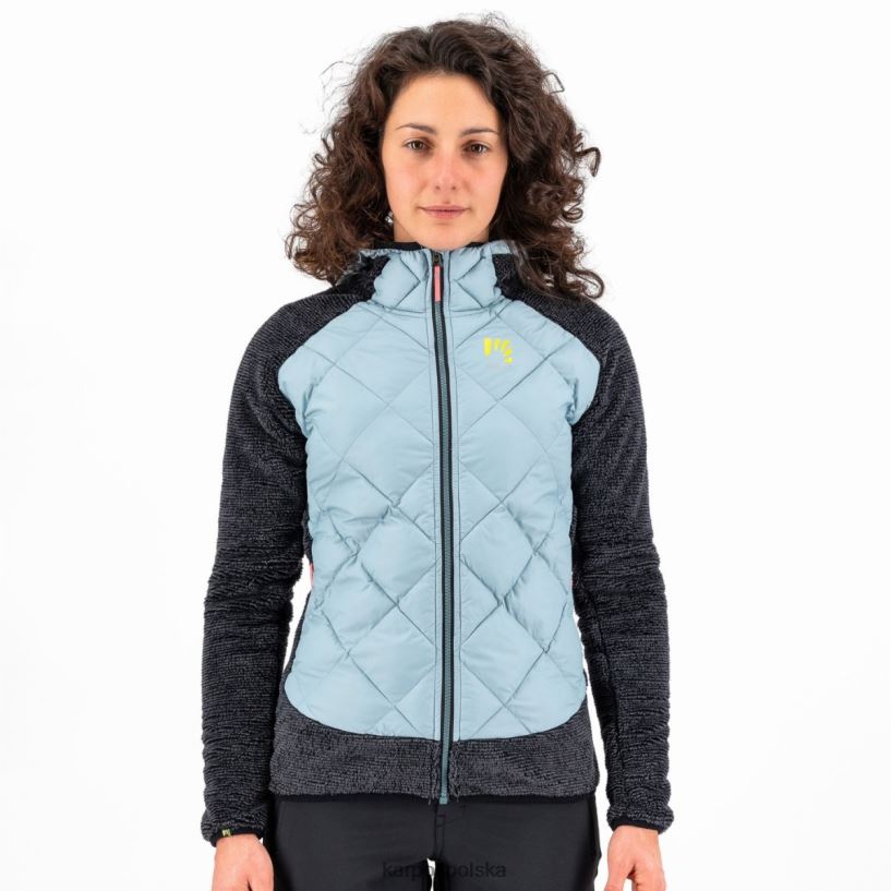 kurtka | zakurzony niebieski/czarny 40266X1055 kobiety Karpos marmarole w kurtce